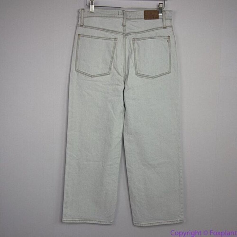 NEW Madewell The‎ Perfect Vintage Wide-Leg Crop Jean in Edmunds Wash, 30 - Picture 8 of 16